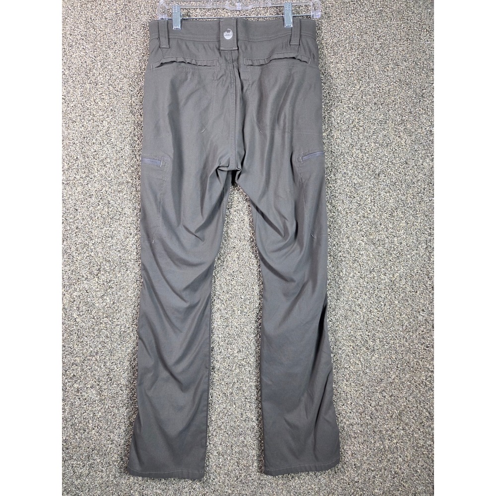 Wrangler Outdoor Pants Mens 30x30 Gray Hiking Camping Casual Cotton Blend - Picture 4 of 12